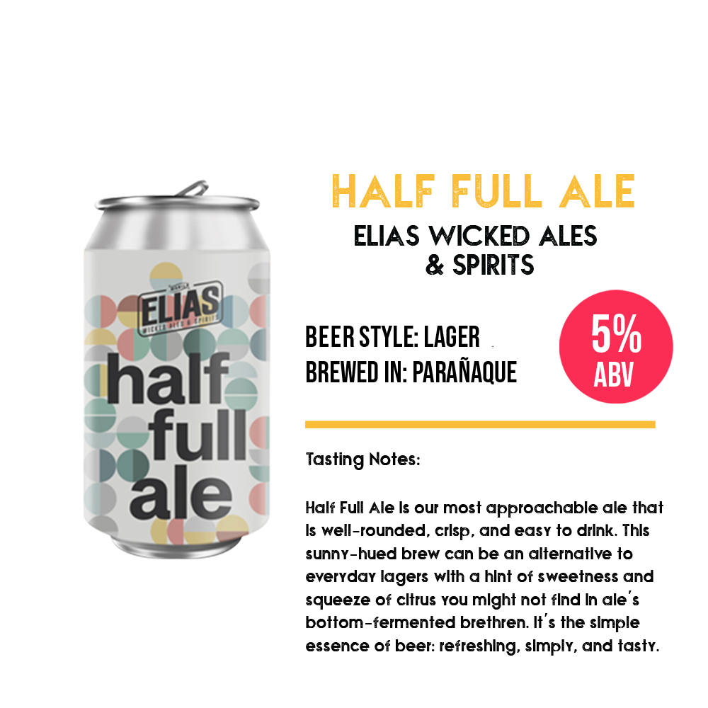 Elias Half Full Ale