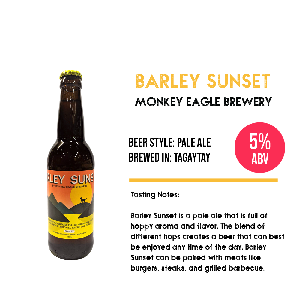 Monkey Eagle - Barley Sunset