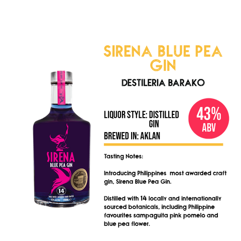 Sirena Blue Pea Gin