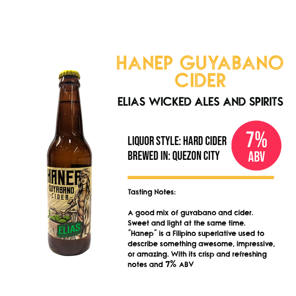 Elias - Hanep Guyabano Cider